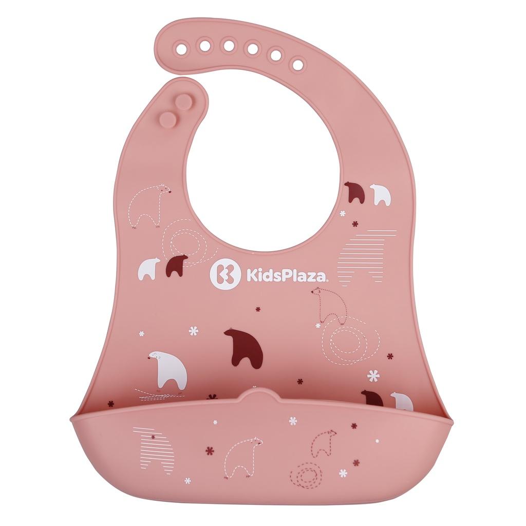 Yếm ăn silicon Kids Plaza BIB023 (Nhiều mẫu