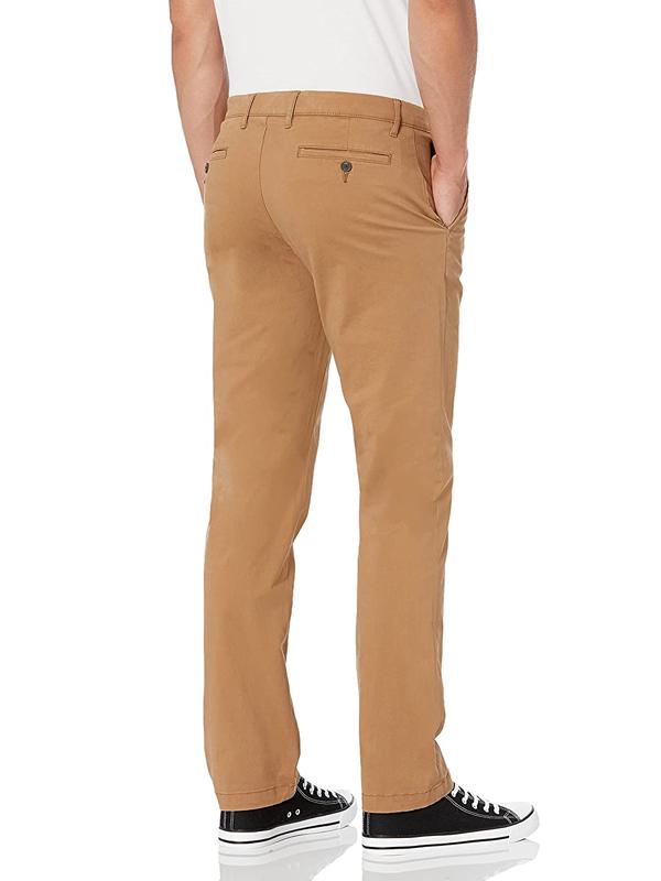 Quần Kaki Nam Goodthreads Slim-Fit Washed Stretch Chino Pants British Khaki - SIZE 28
