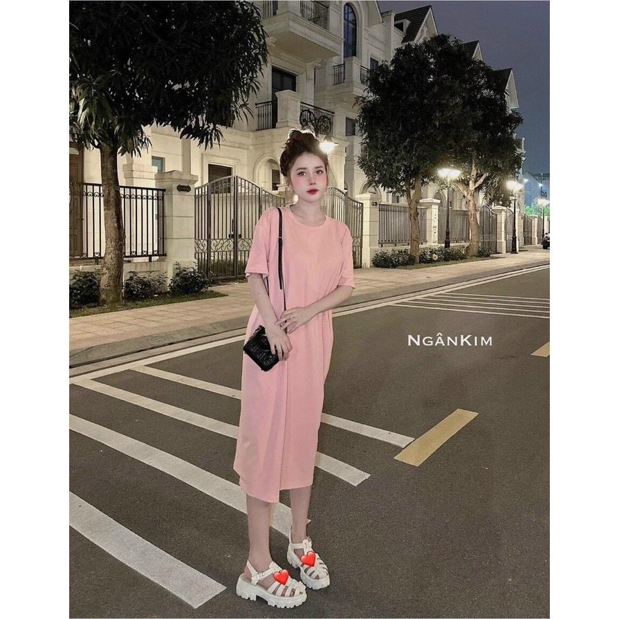 ĐẦM BABYDOLL SUÔNG CỔ TRÒN TAY NGẮN KHOÉT LƯNG CÓ PHỐI XÍCH CỰC TRẺ TRUNG VÀ NĂNG ĐỘNG