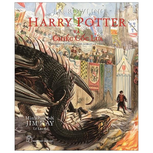 Sách-Harry Potter Và Chiếc Cốc Lửa ( Bản màu tập 4)