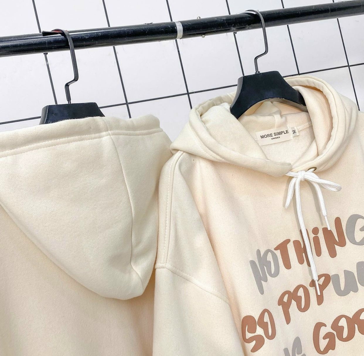 Áo Hoodie POPULAR Form Rộng Vải Nỉ Bông Dày Dặn Tay Dài Phong Cách Trẻ Trung Ulzzang