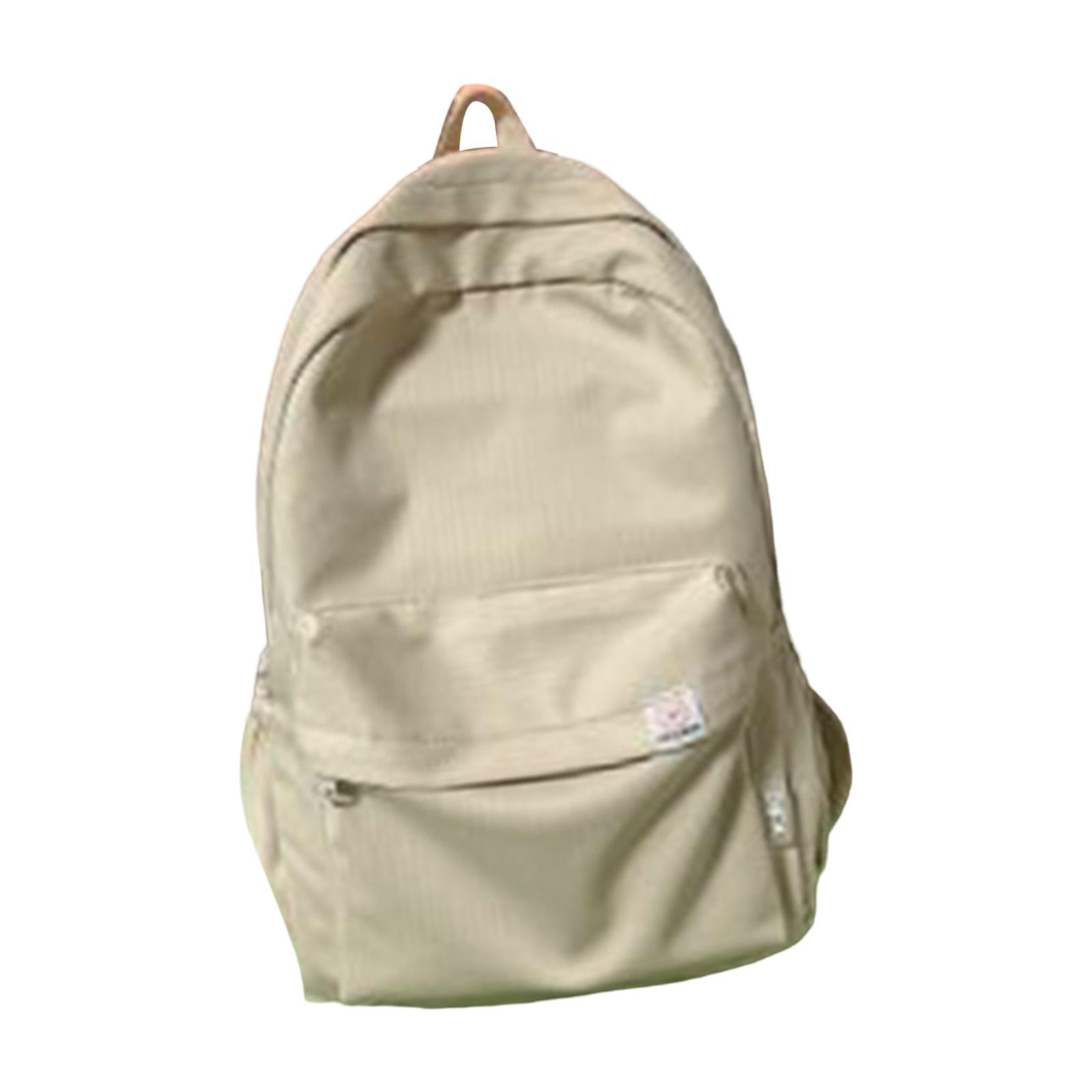 Solid Color Backpack Lightweight for Camping Outdoor Activities Short Trips