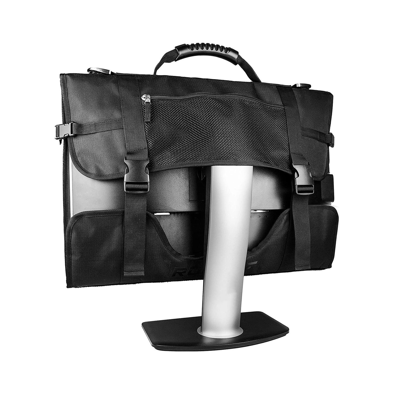 Travel Carrying Case Desktop Computer Monitor Monitor Dust Cover with Handle