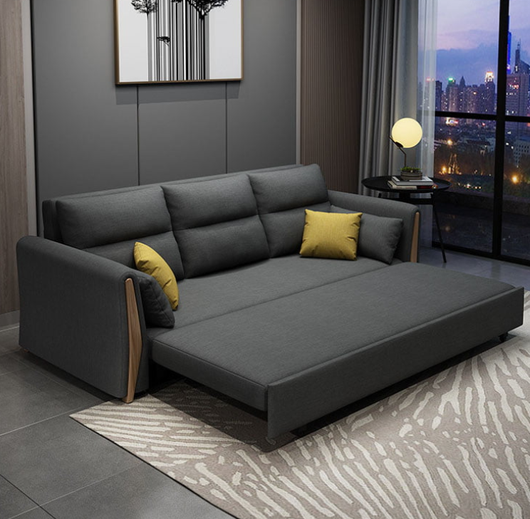 Sofa giường đa năng hộc kéo HGK-08 ngăn chứa đồ tiện dụng Tundo KT 1m8