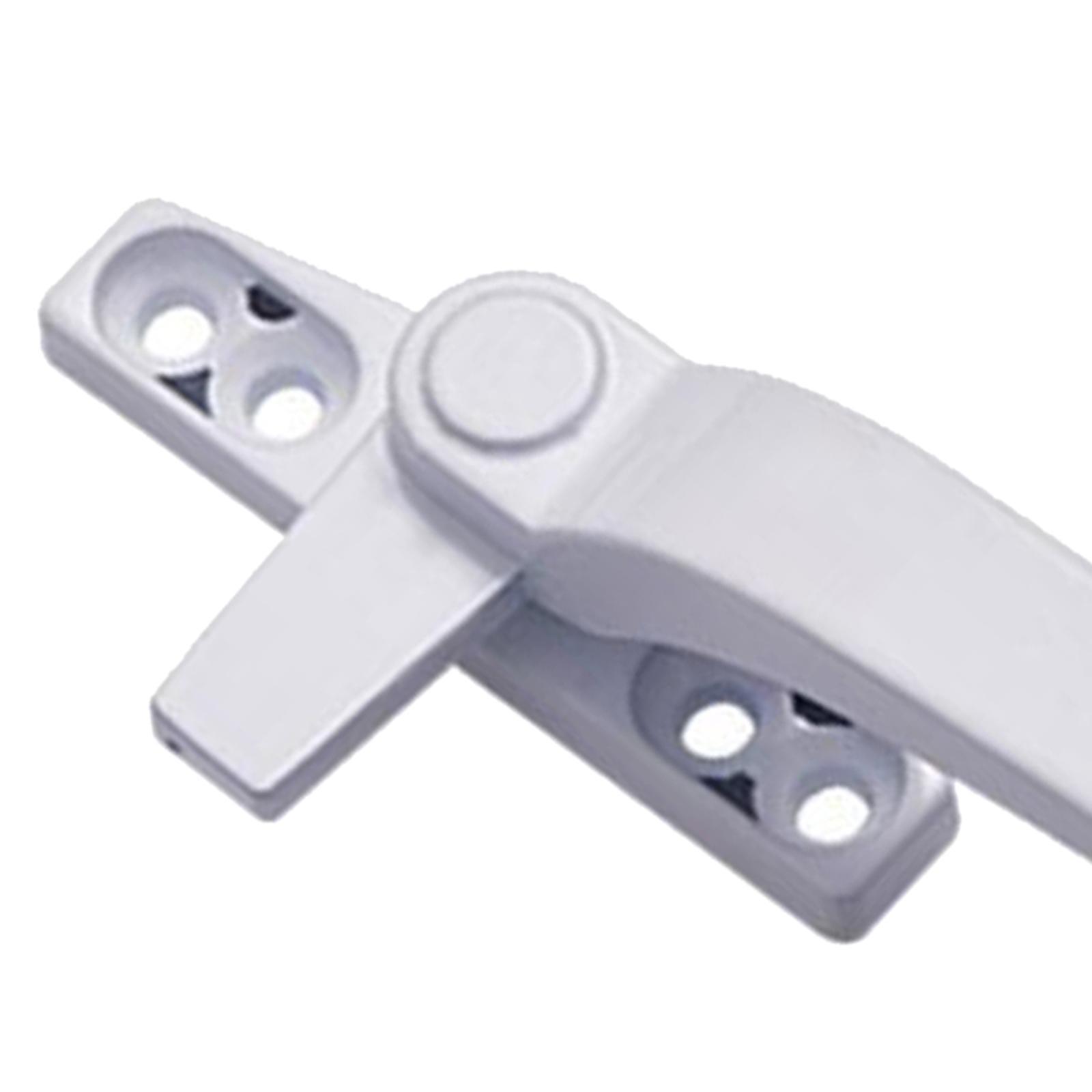 Aluminum Alloy Long Lever Window Casement Locking Handle Hardware Replacemrnt Parts
