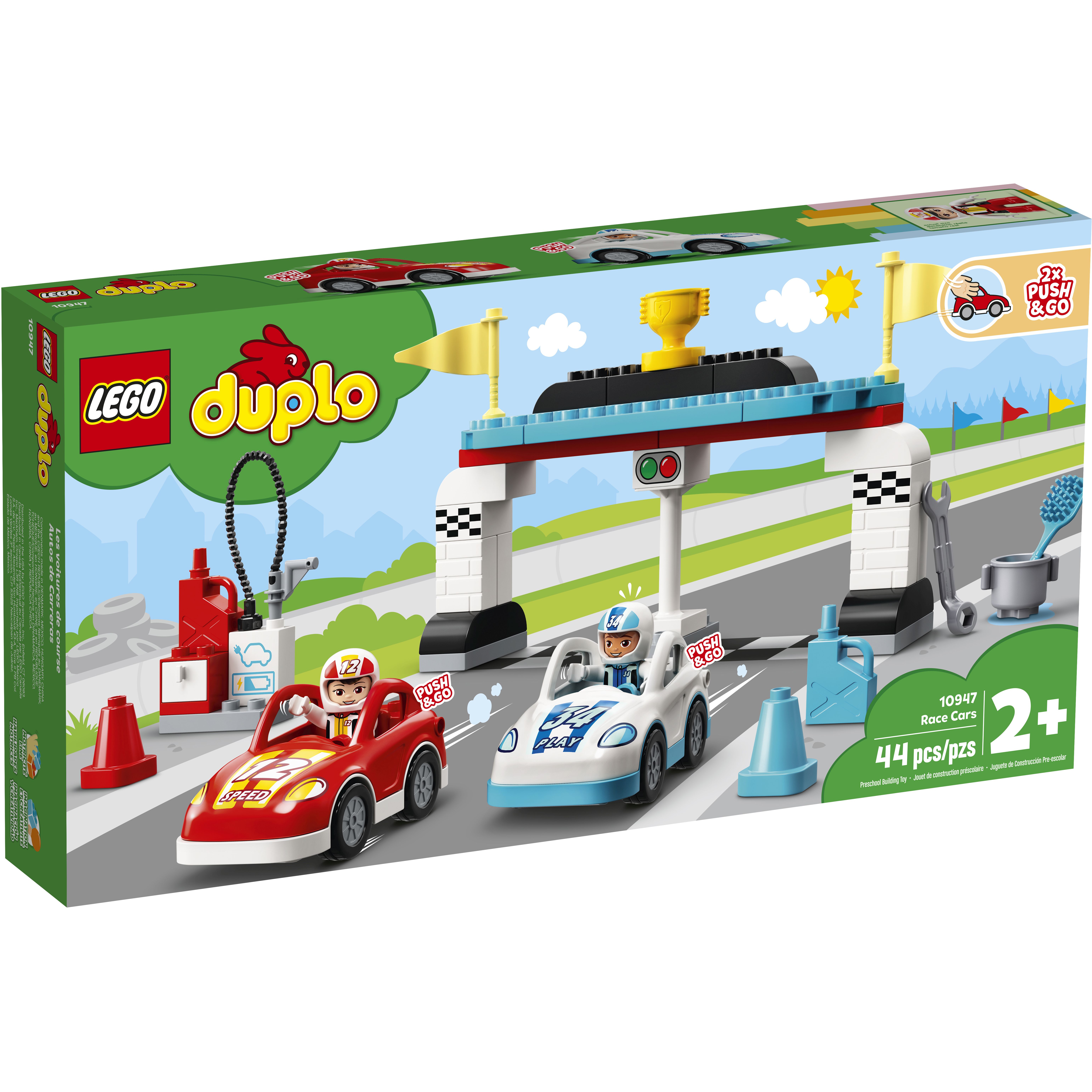 LEGO DUPLO 10947 Cuộc đua xe kì thú (44 chi tiết)