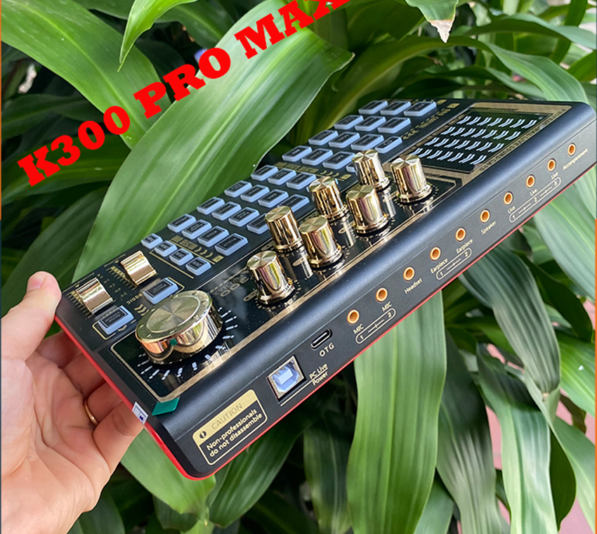 Sound Card thu âm K300 Pro ( Hàng Chính Hãng )