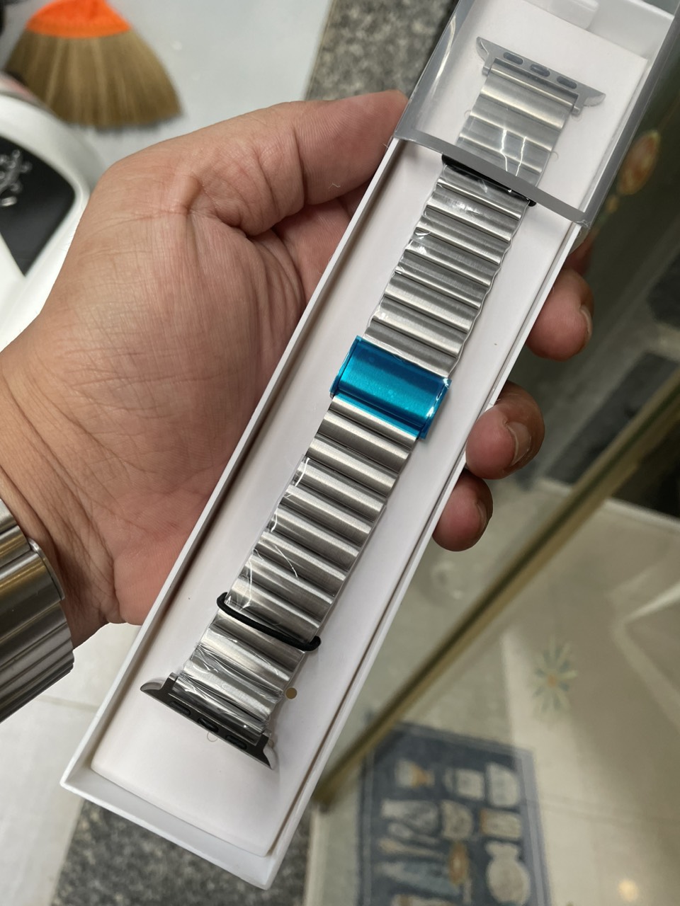 Dây đeo dành cho Apple watch ultra Stainless steel band