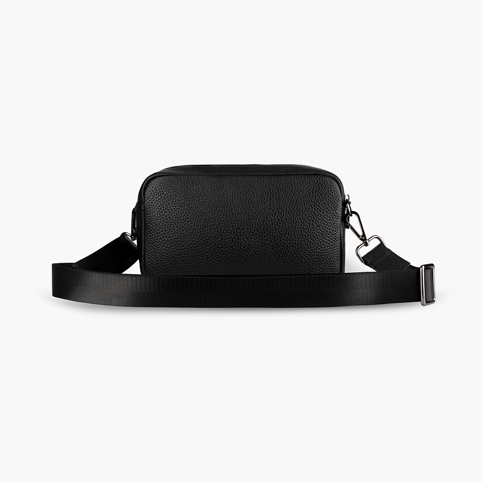 Clutch cầm tay đeo chéo da bò Togo cao cấp RB08 khóa vân tay &amp; khóa số