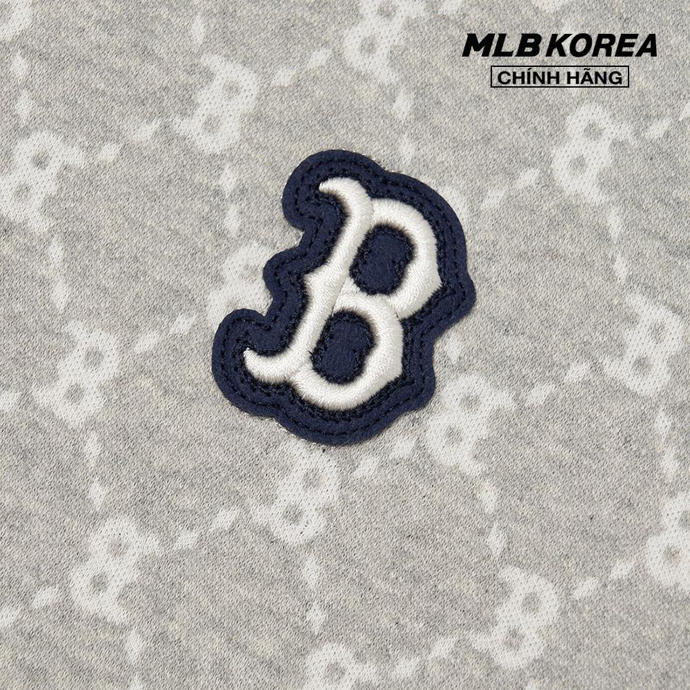 MLB - Áo thun phom suông ngắn tay Diamond Monogram 3ATSM3023