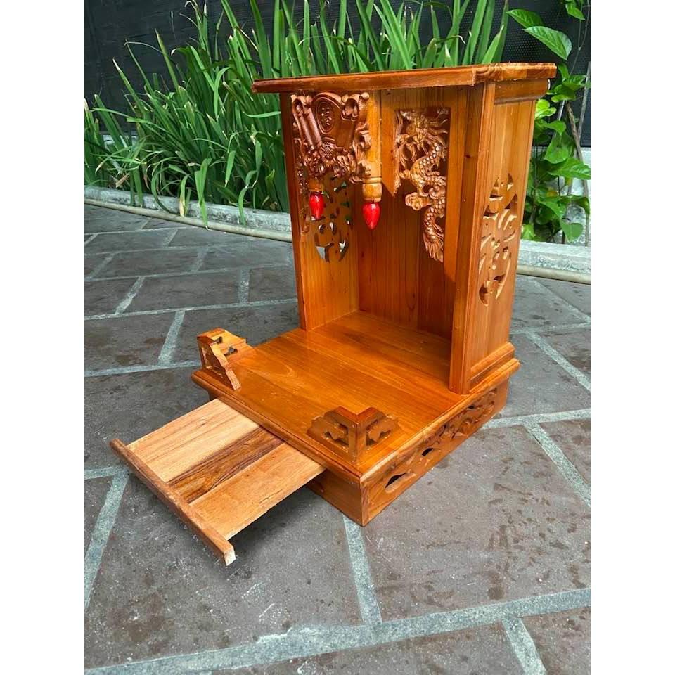 Bàn thờ thần tài ông địa 35 x 48cm BTX35D