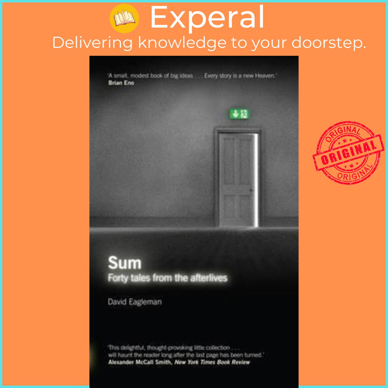 Sách - Sum : Tales from the Afterlives by David Eagleman