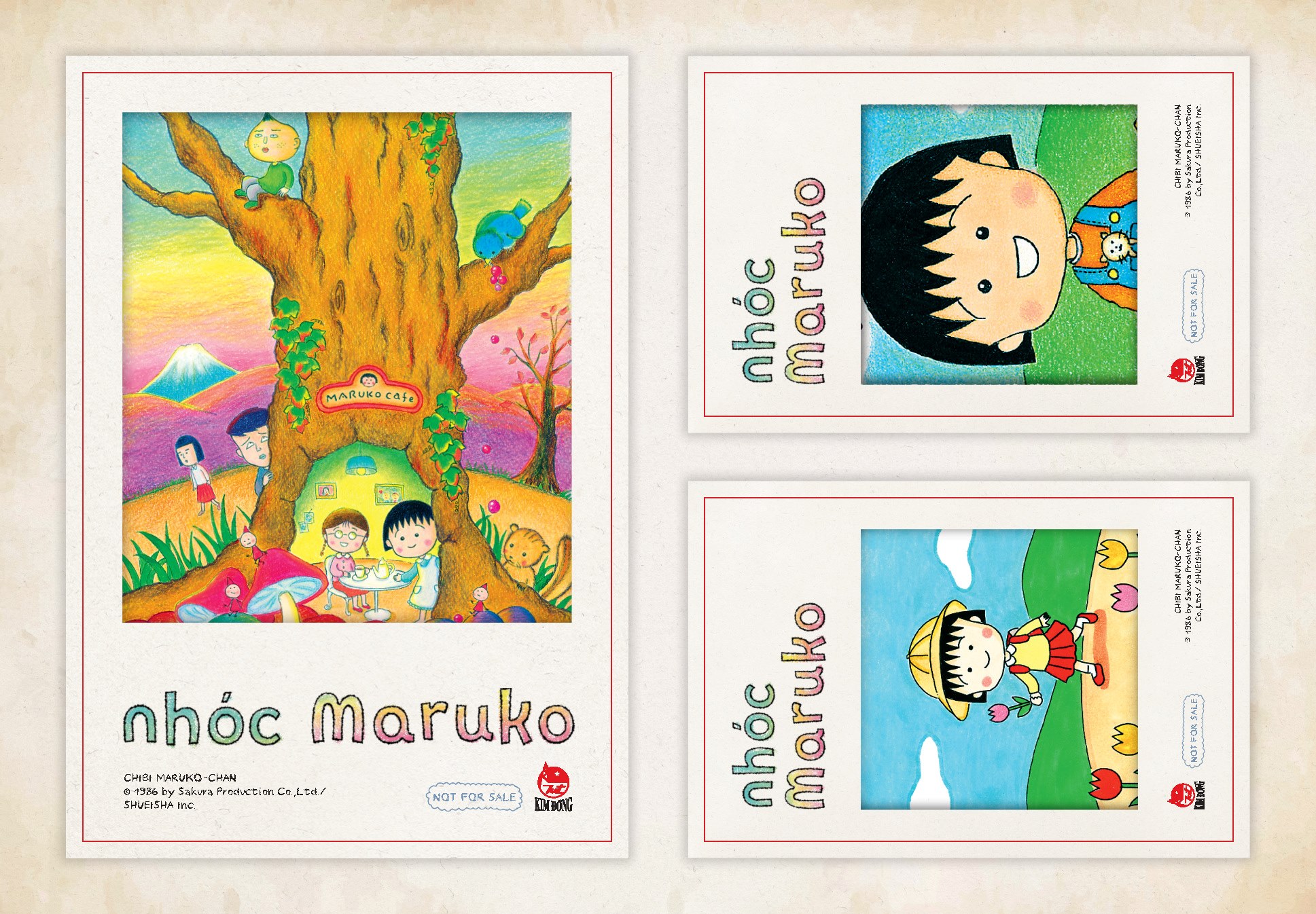Nhóc Maruko Tập 16 [Tặng Kèm Set Postcard Polaroid]