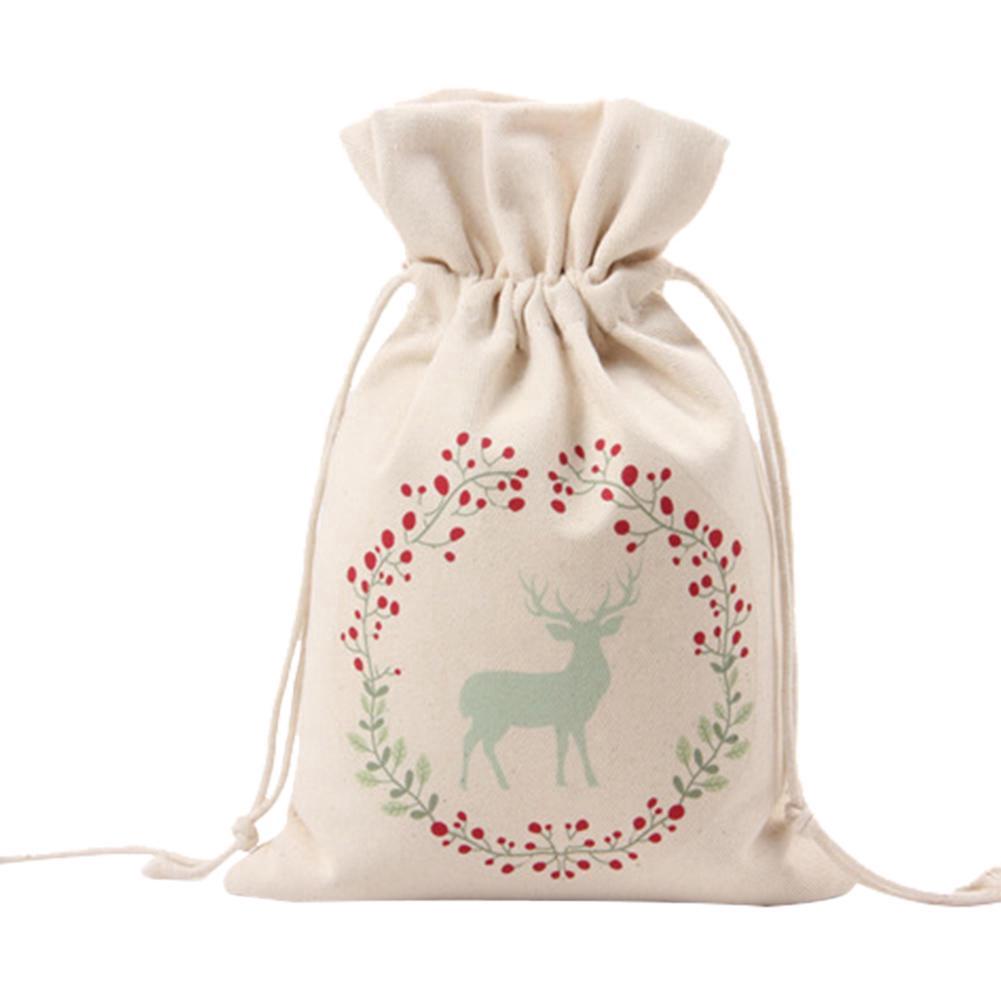 Túi đựng kẹo họa tiết giáng sinh dễ thương xinh xắn