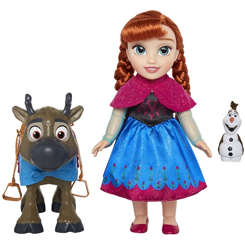 Đồ chơi Frozen 2 búp bê công chúa Anna và chú tuần lộc Sven - 205171