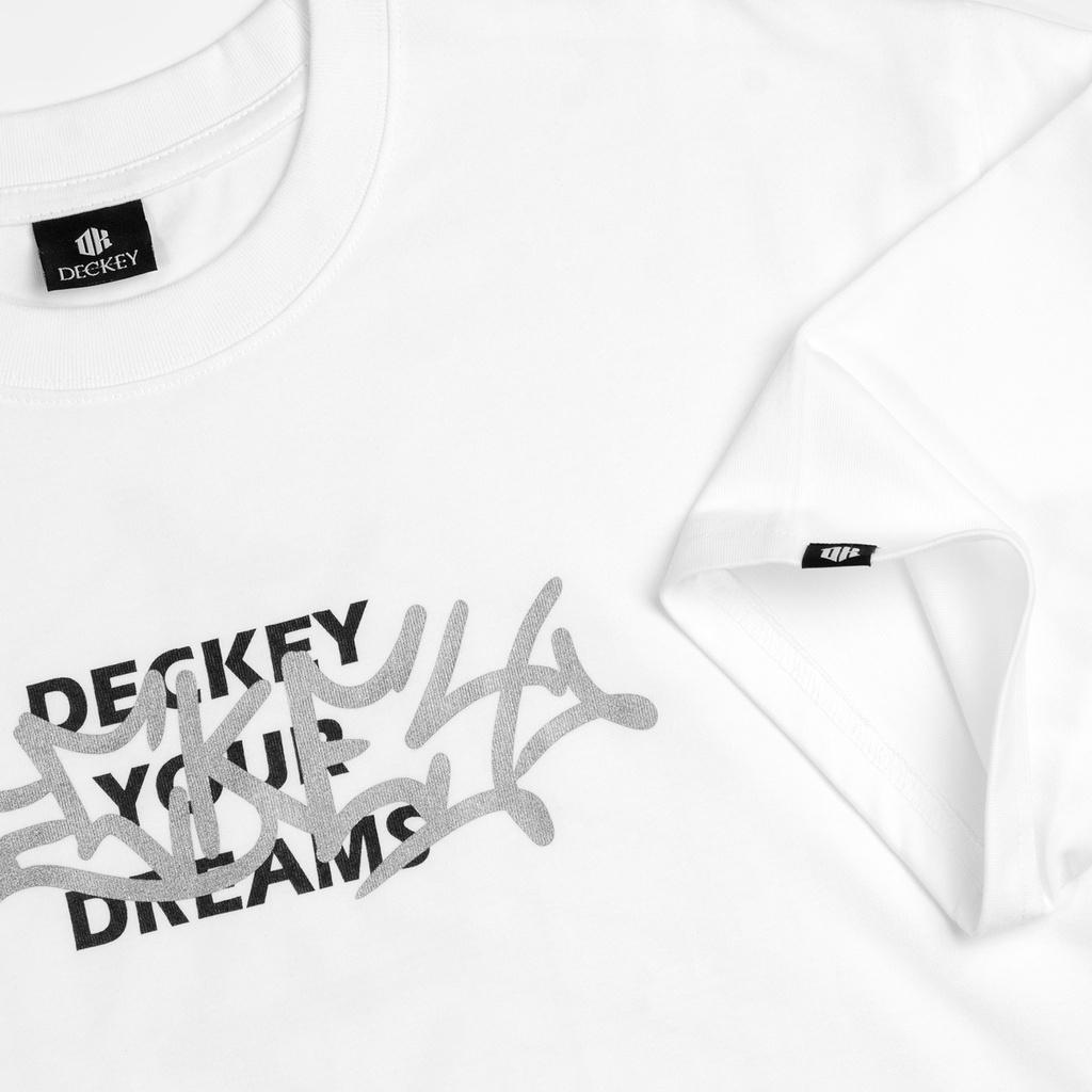 Áo Thun Cotton Unisex Nam Nữ Form Rộng DECKEY GRAFFITY