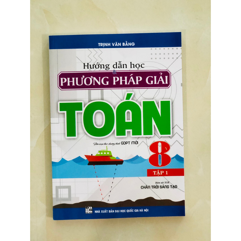 Sách - Combo Hướng dẫn học và phương pháp giải toán 8 tập 1 + 2