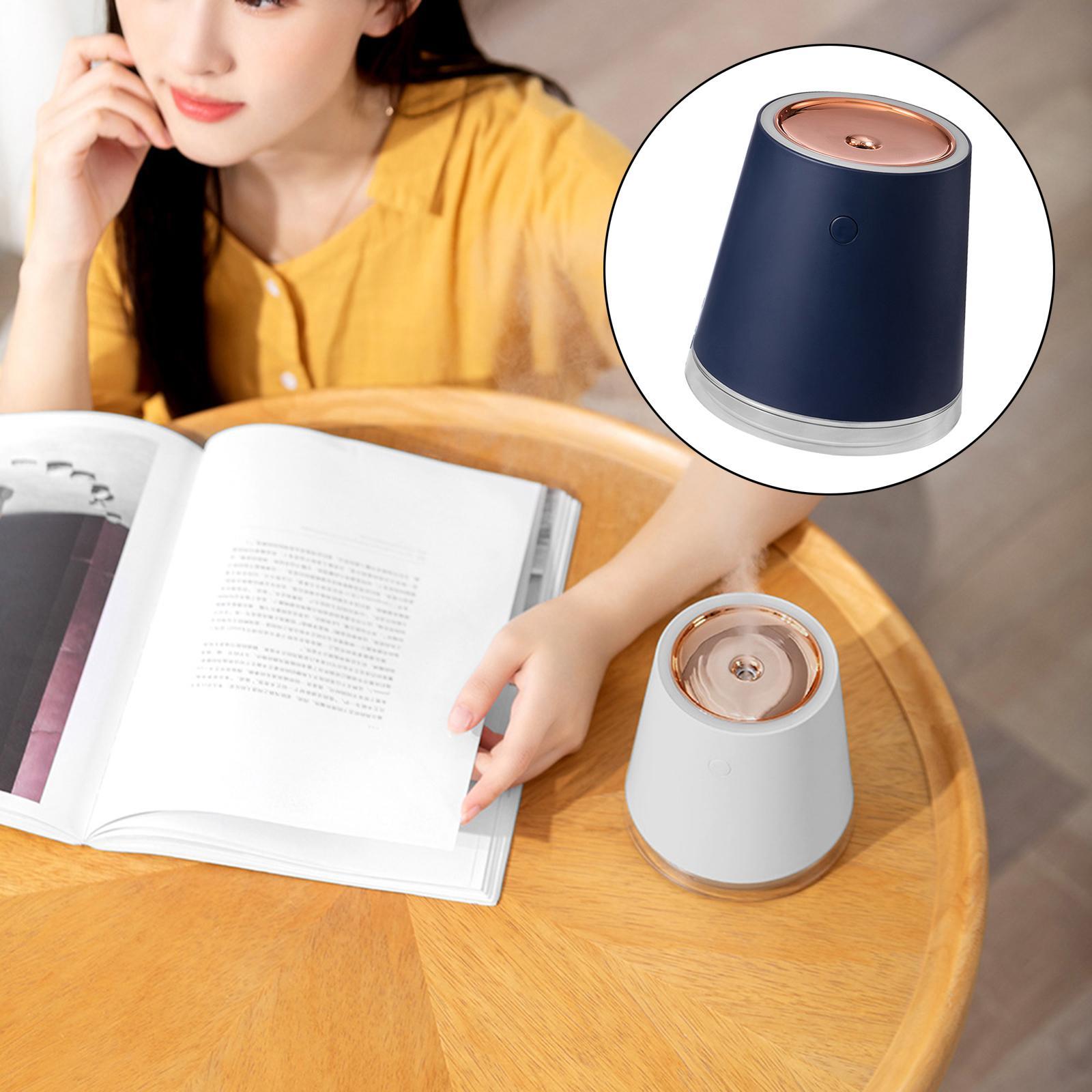 Portable USB Humidifier Air Purifier with Night Light for Home Living Room