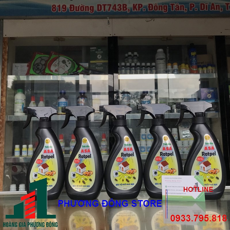 Tinh dầu xua chuột Asa Ratpel-350ml