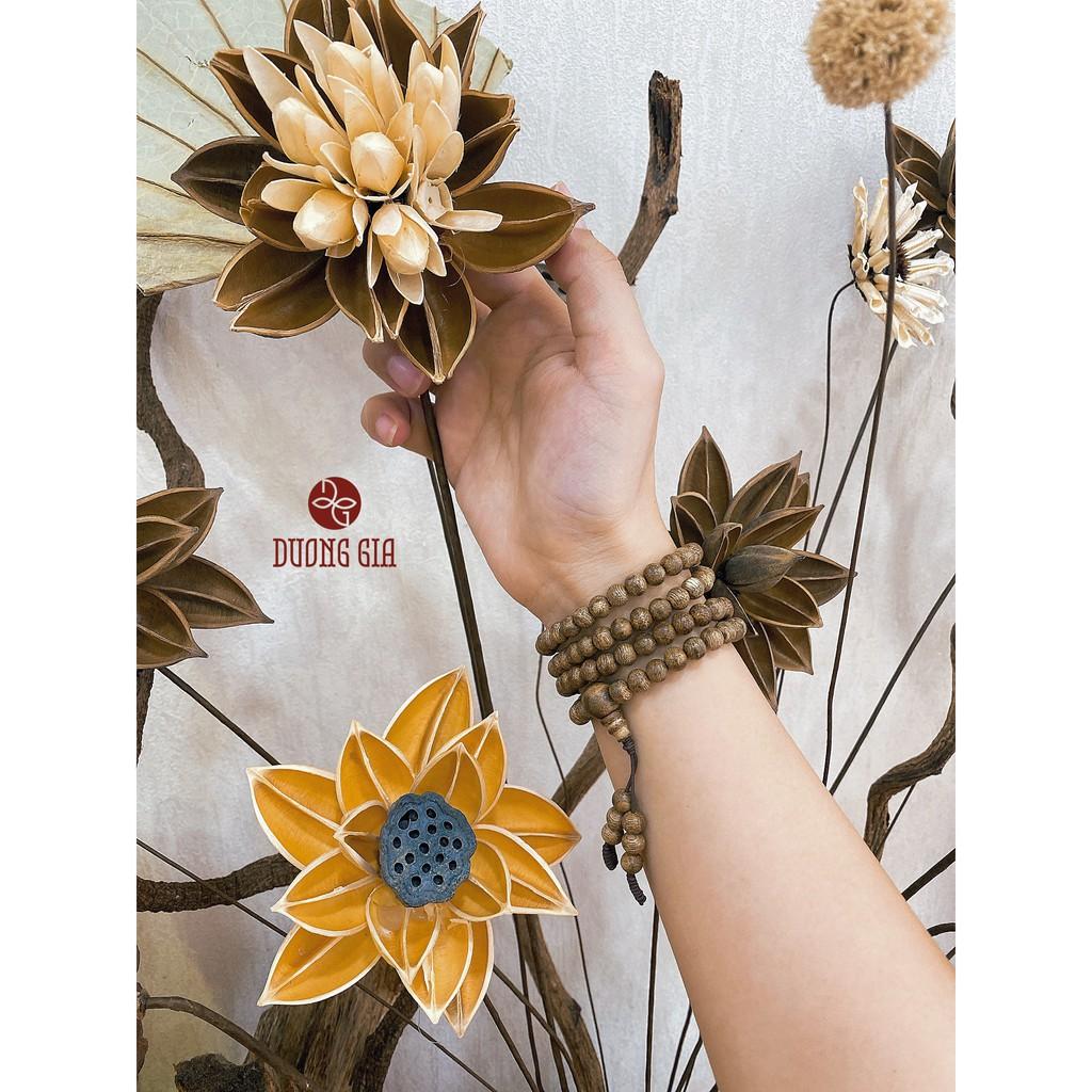 Vòng trầm hương Tốc Banh 108 hạt Trầm Hương Dương Gia phong thủy hút lộc kỵ tà - Hàng Tốc Quảng Nam