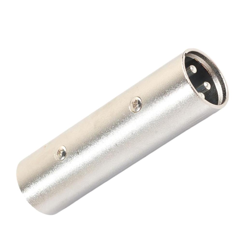 XLR 3Pin Nam Sang XLR Âm Thanh Adapter Chuyển Đổi Cổng Kết Nối Cho Micro
