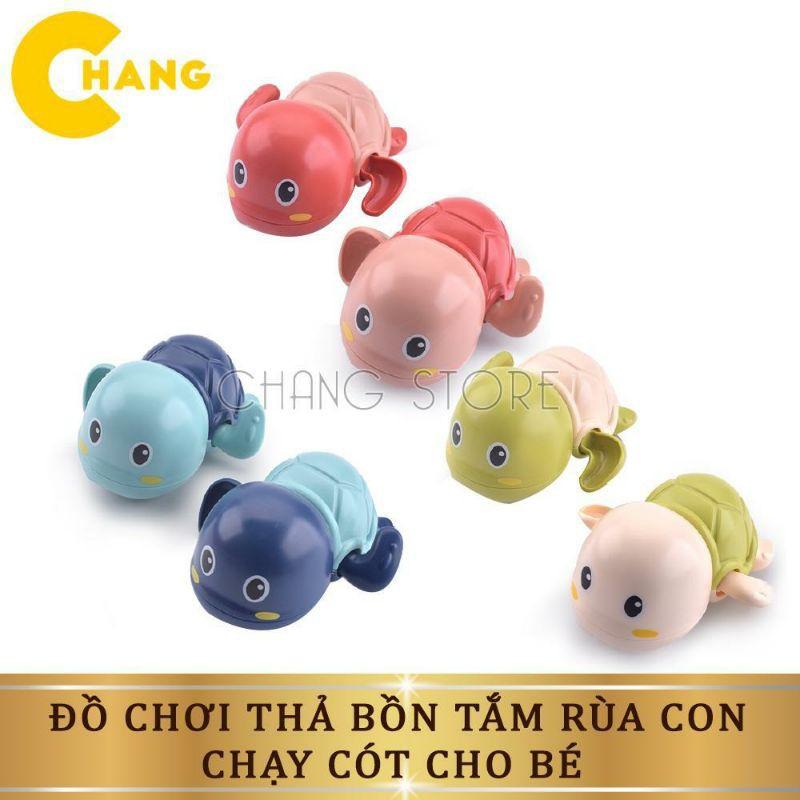 Đồ Chơi Nhà Tắm Rùa Con Biết Bơi vặn dây cót Cho Bé Yêu thỏa sức vui chơi