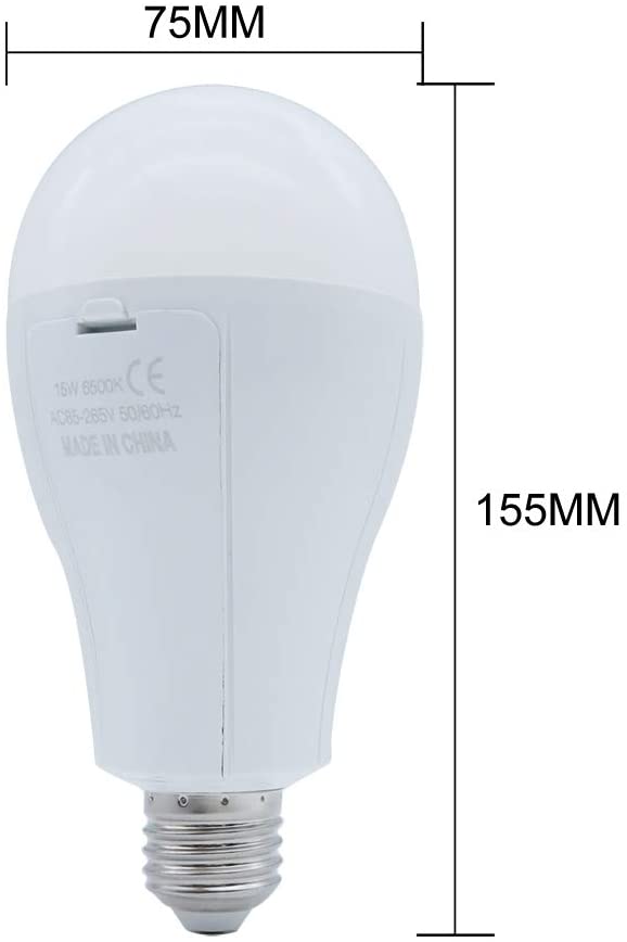 "Bóng đèn ma thuật" - Đèn Led tích điện 50w, phát sáng bằng cảm ứng nhiệt hoặc khi nhúng vào cốc nước, đui đèn E27