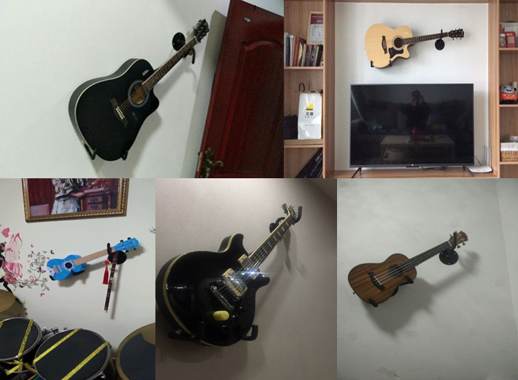 Giá treo đàn Guitar ( treo trưng bày lên tường )