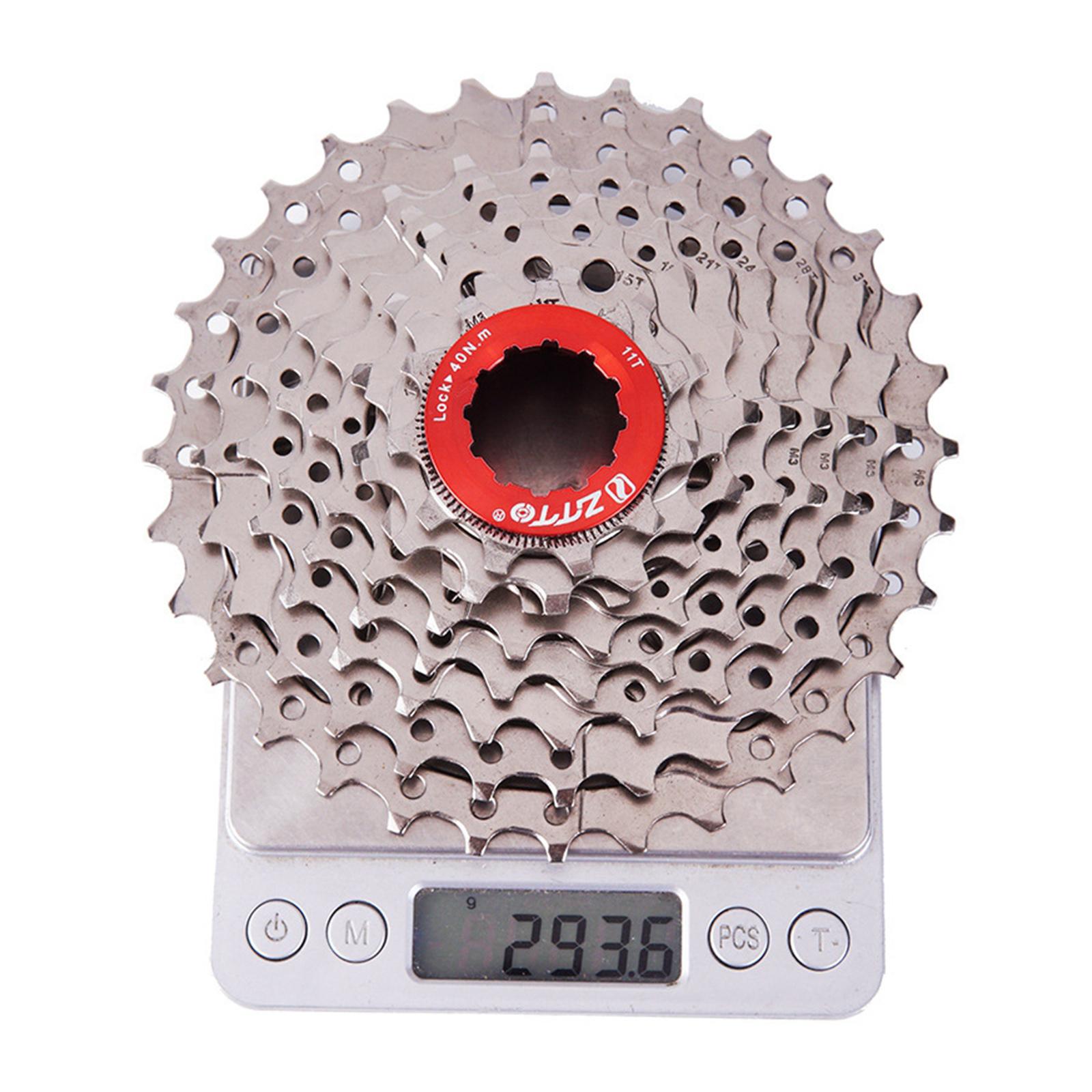 Premium Bike Freewheel 8 9 10 Speed Screw on Flywheel 11-32T/40T/42T Sprocket Repair Component for Mountain Road Bicycle Cycling