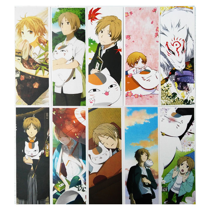 Hộp 36 Bookmark Natsume Yuujin chou 36 Tấm Đánh Dấu Sách Bìa Cứng ( Hữu Nhân Sổ ) Mẫu Mới Ver 2