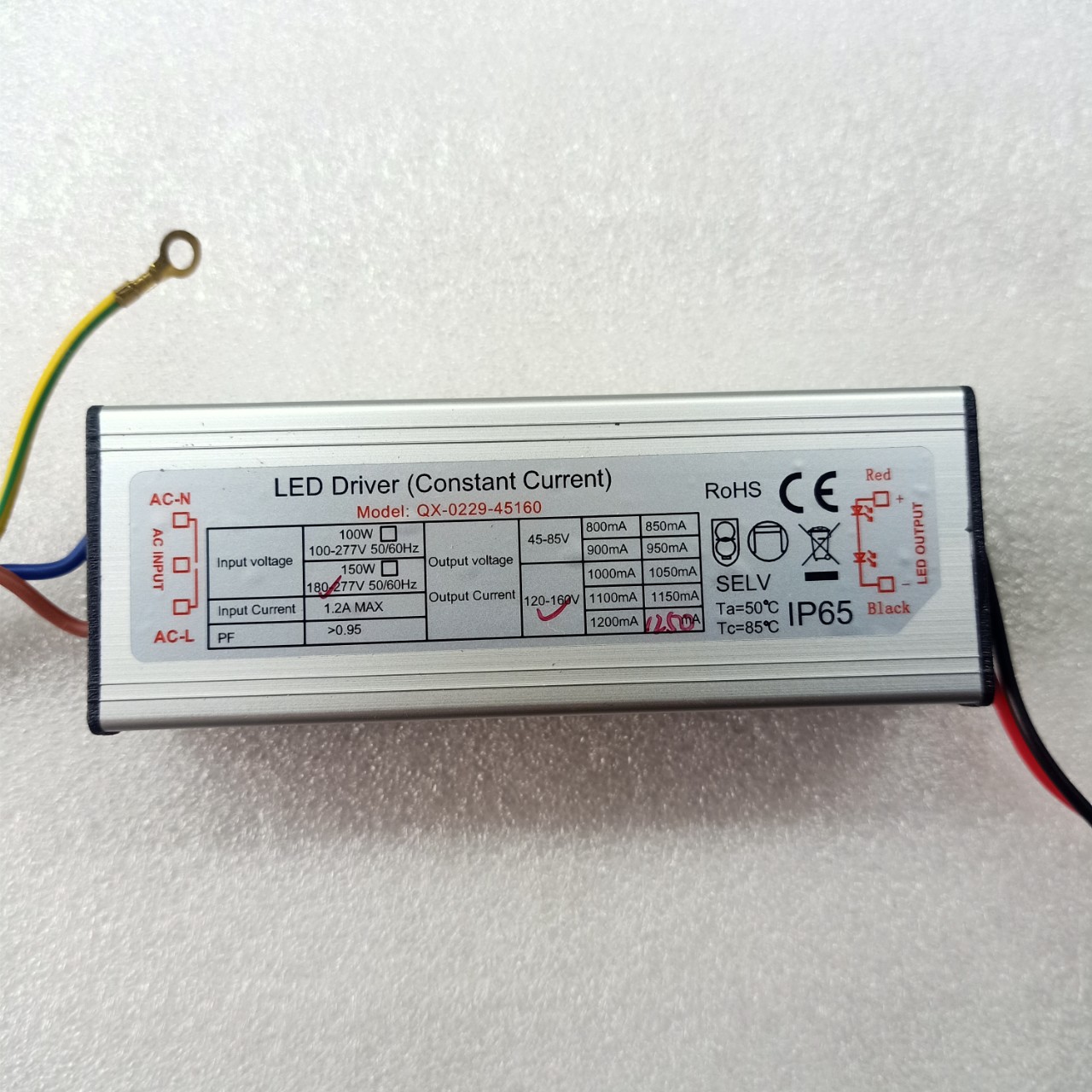 NGUỒN PHA LED 200W/1250MA