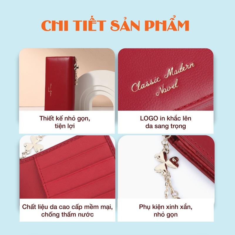 Ví nữ dài cầm tay chính hãng TAILIAN thời trang đựng tiền da cao cấp nhiều ngăn tiện dụng TL39