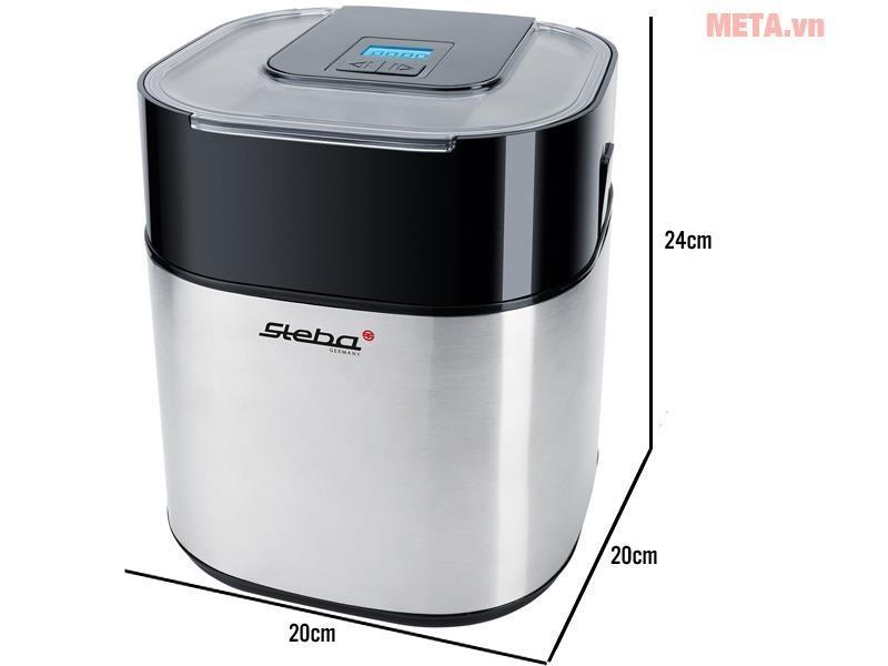 Máy Làm Kem Steba IC30, Dung Tích 1.5L, Máy Làm Kem Tươi Tự Động Tại Nhà, Ice Cream Maker, Nhập Đức