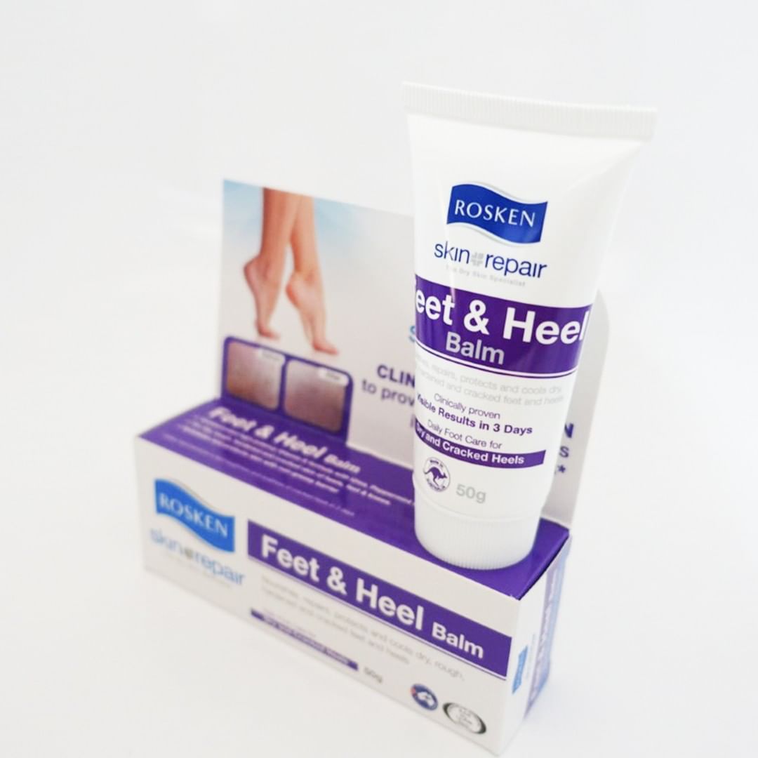 Gel dưỡng gót chân &amp; ngăn ngừa chai sạn Rosken Feet&amp;Heel balm