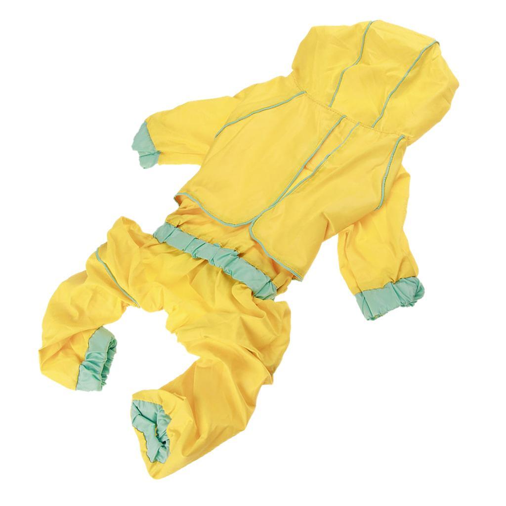 Waterproof Outdoor Clothing Unisex Dog Raincoat Jacket Coat