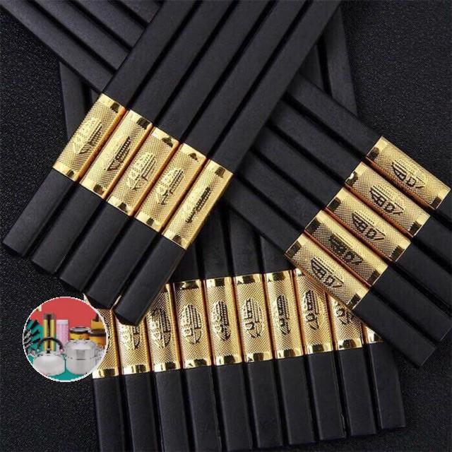 HỘP 10 ĐÔI ĐŨA BỌC HỢP KIM SANG TRỌNG BỀN ĐẸ