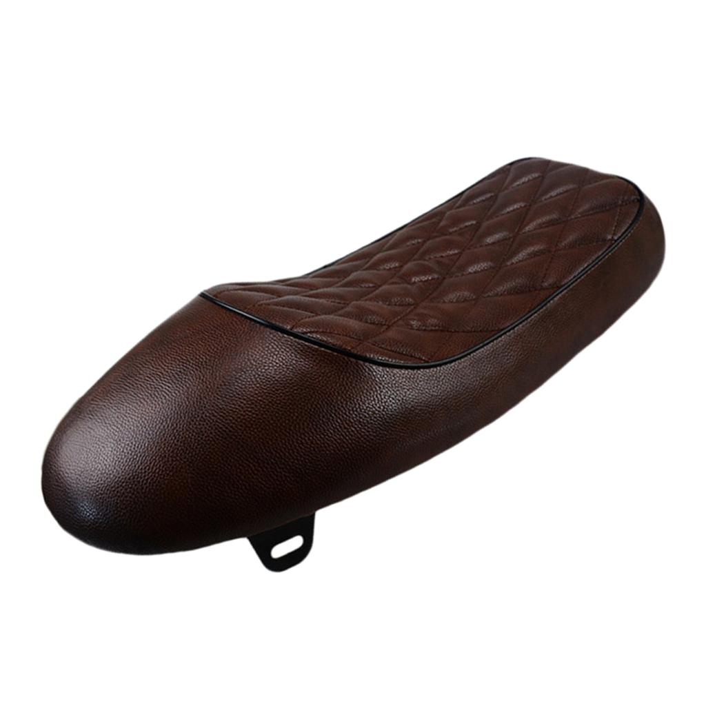 Brown  Saddle  Retro Seat Cushion For  CL