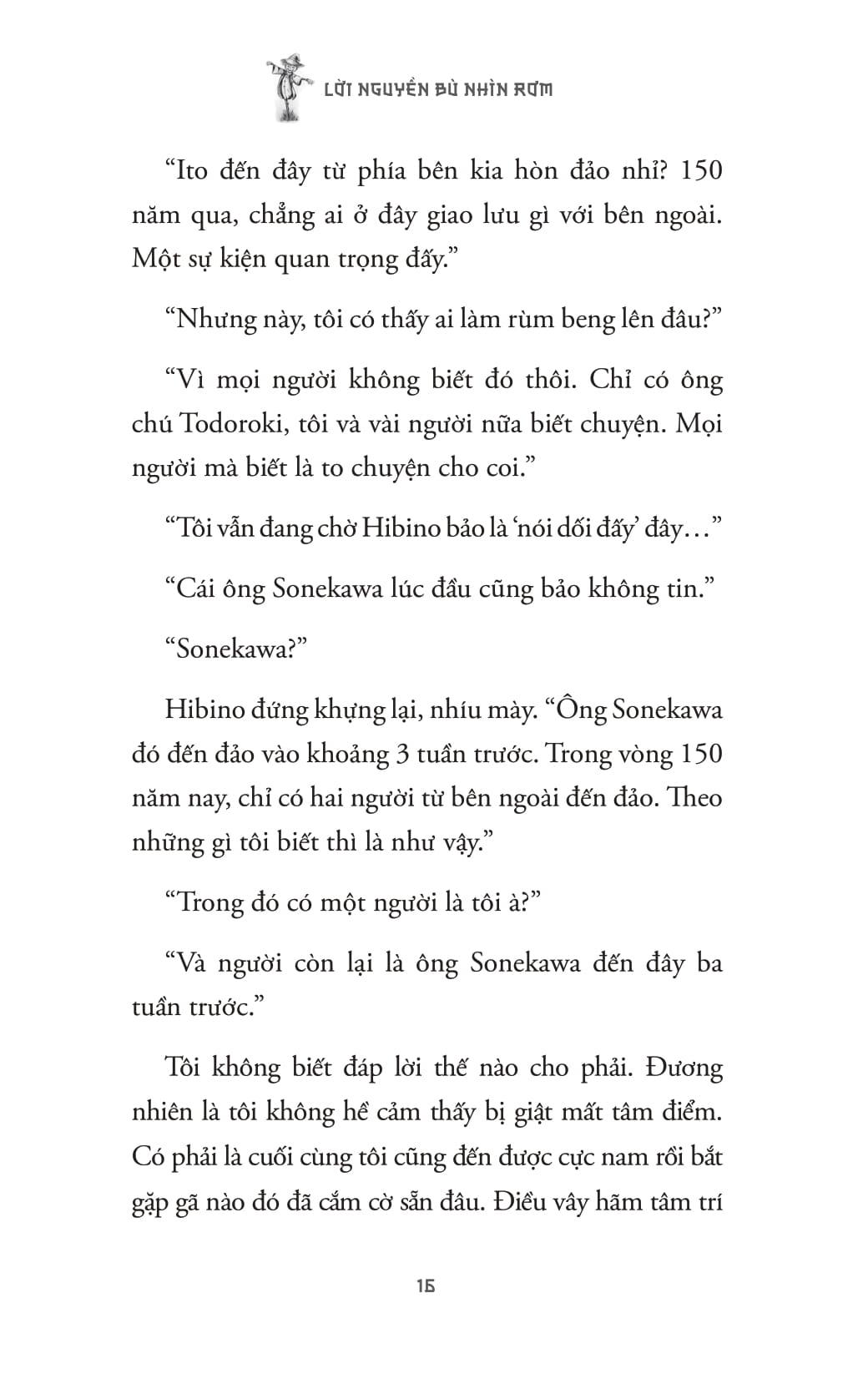 Sách - Lời Nguyền Bù Nhìn Rơm