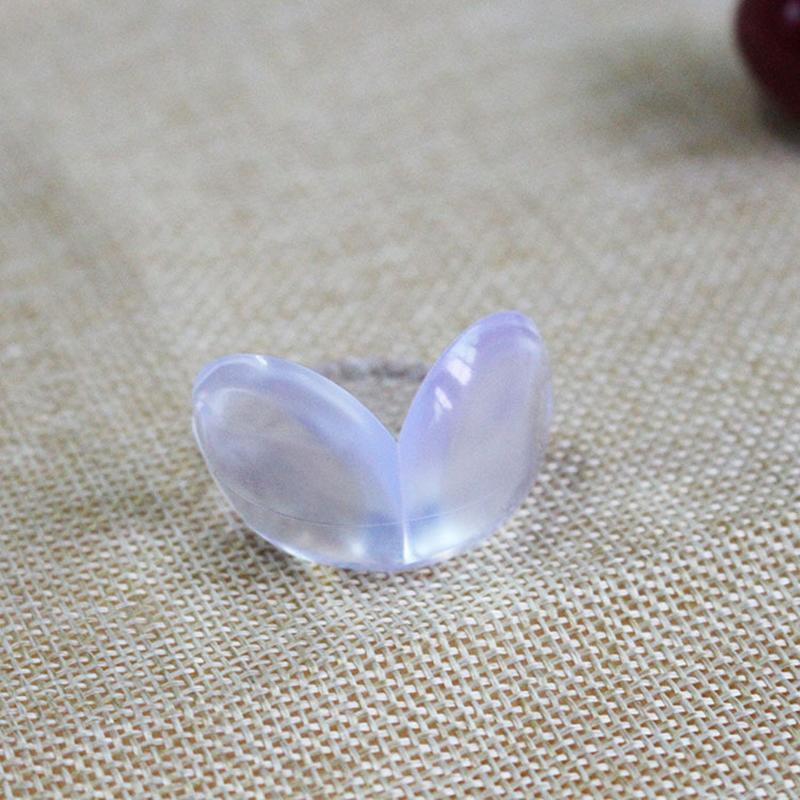 Miếng Nhựa Pvc Hình Cầu Trong Suốt Bọc Góc Bàn Bảo Vệ An Toàn Cho Bé