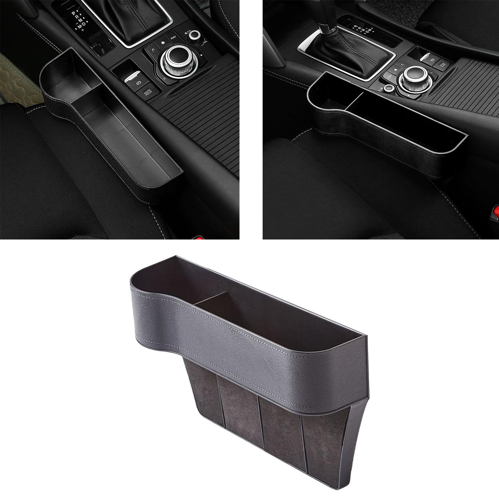 Car Seat Gap Organizer with Cup Holder Seat Gap Filler Fit for Glasses
