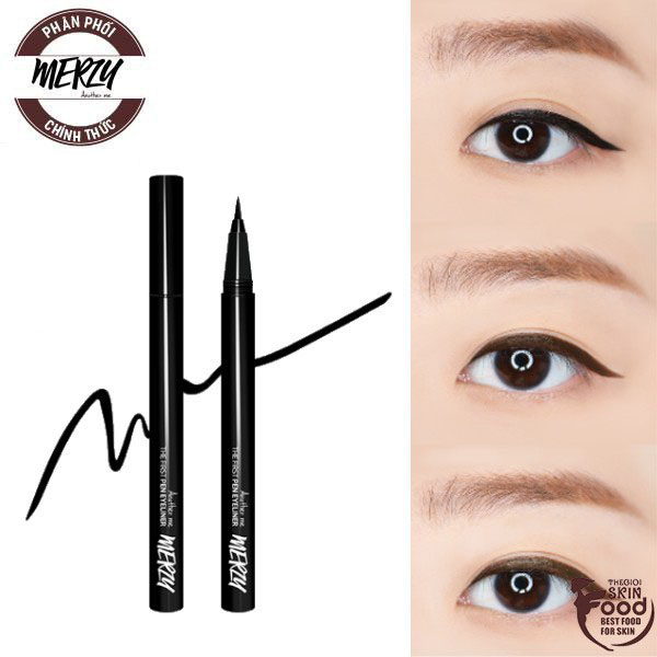 Bút kẻ mắt nước chống trôi cao cấp Hàn Quốc Merzy Another Me The First Pen Eyeliner