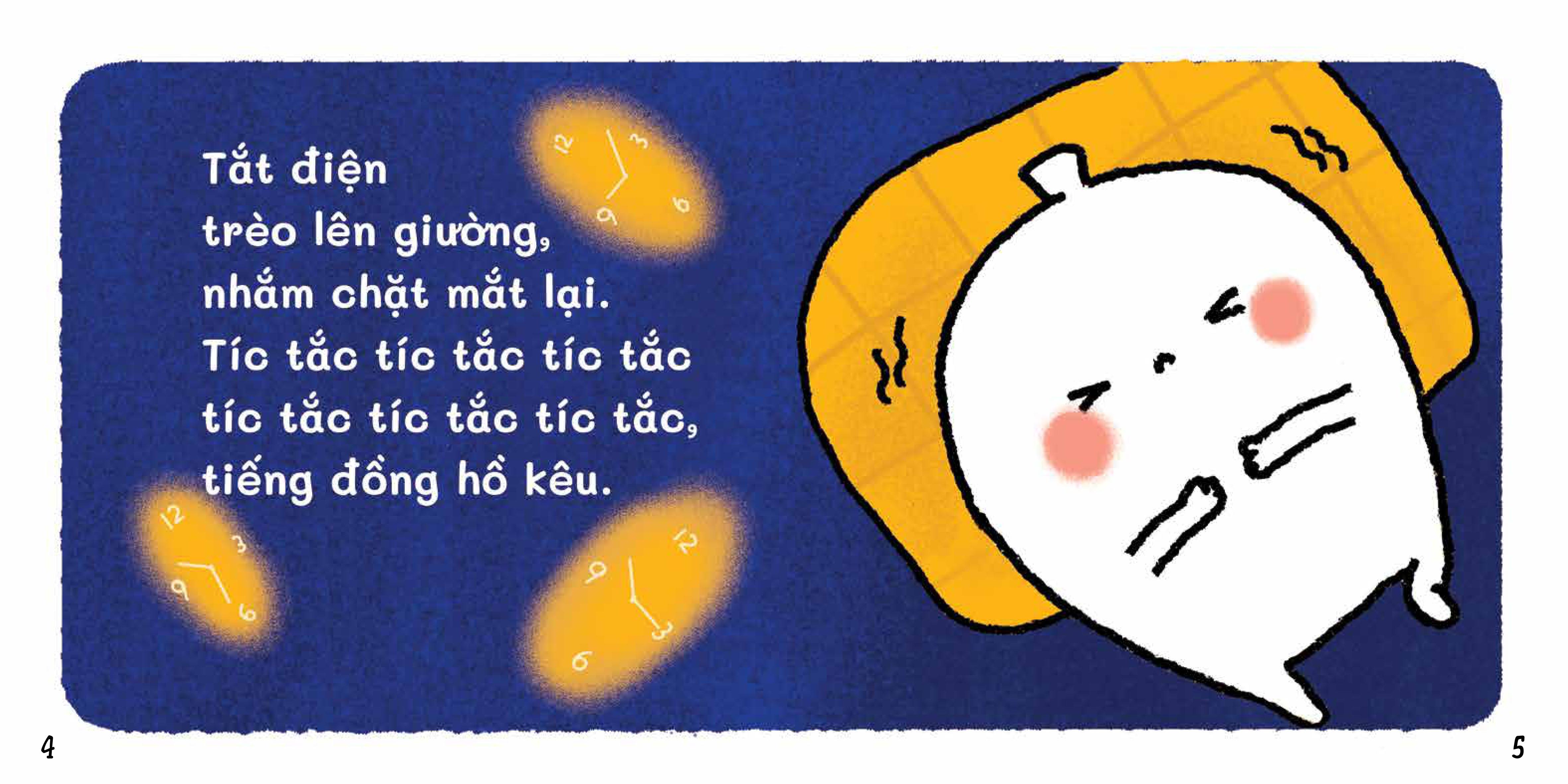 Sách Ehon Bé tự tin giao tiếp - Chúc ngủ ngon, Ma có gì mà sợ!