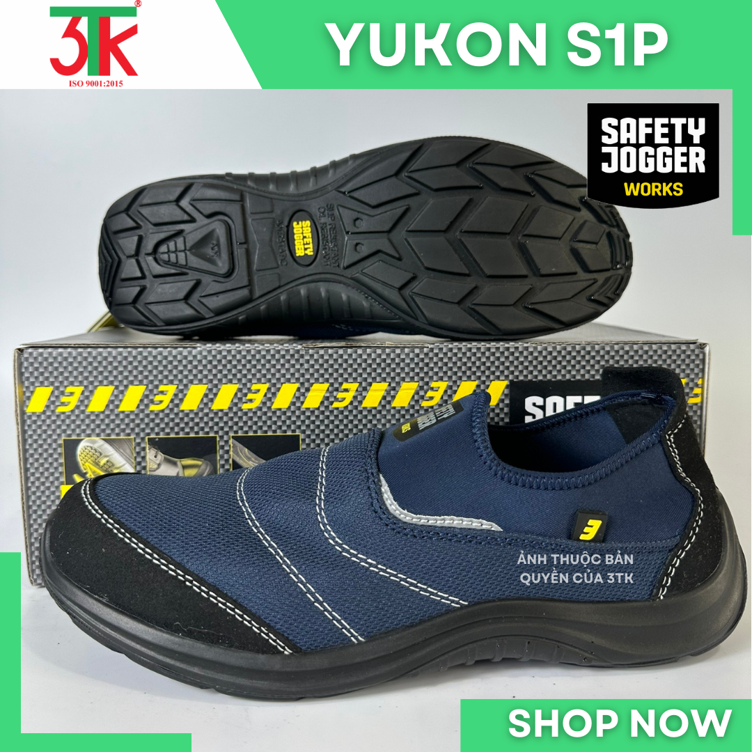 Hình ảnh Giày Bảo hộ lao động Yukon S1P - Safety Jogger  Chống đinh, chống dập ngón, chống trơn trượt