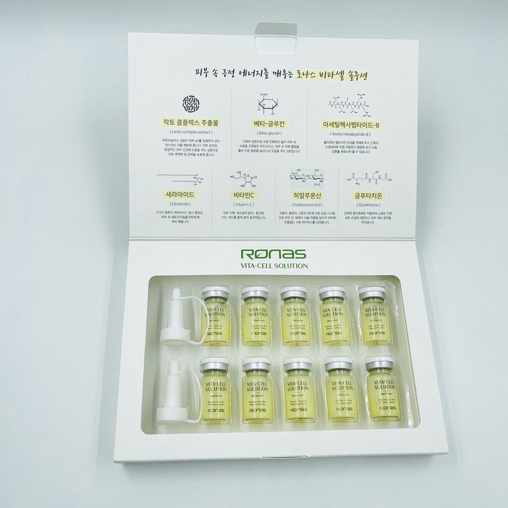TẾ BÀO GỐC VITAMIN TRẮNG DA GIẢM NÁM RONAS STEM VITA CELL SOLUTION