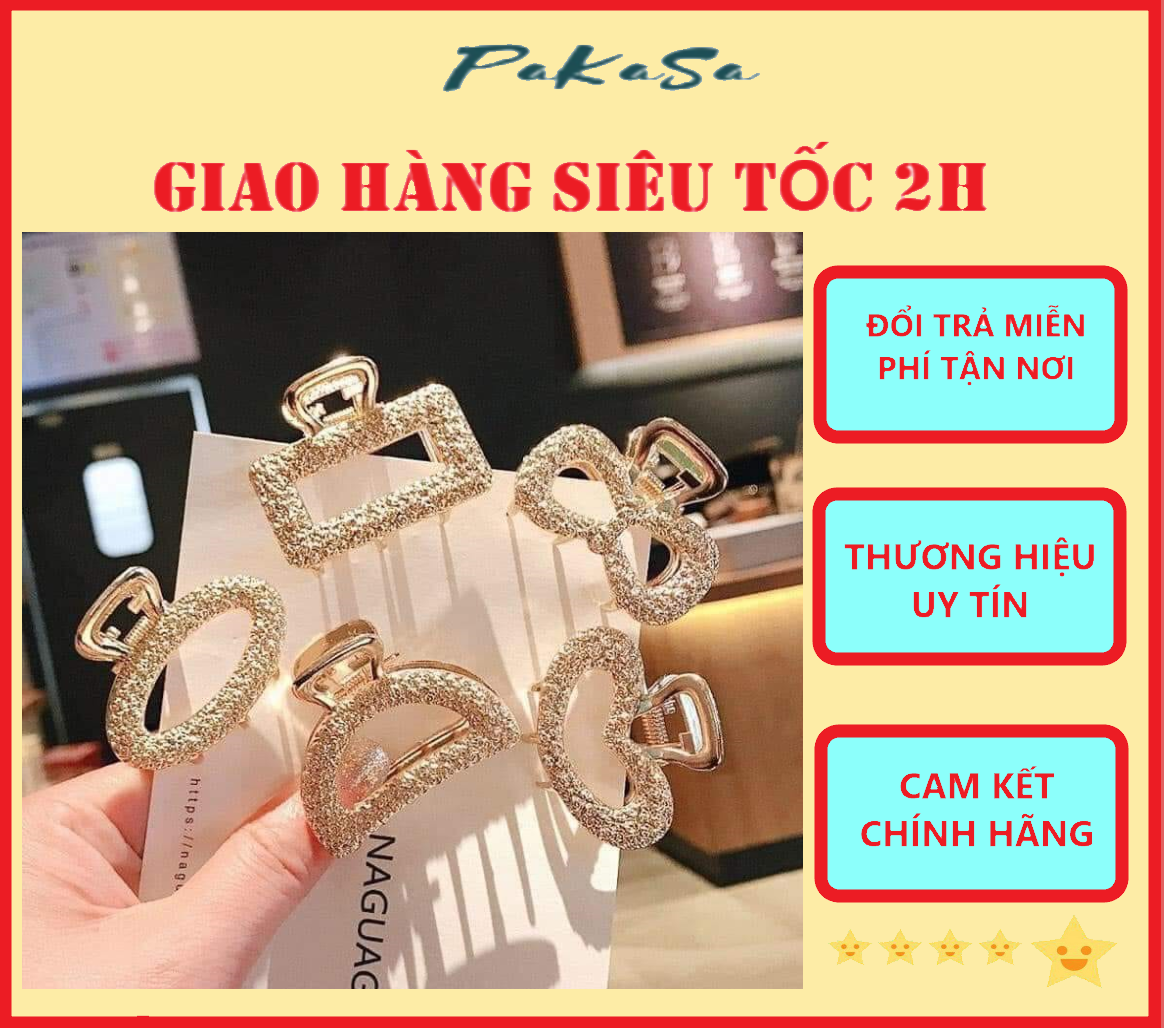 Sét 5 Kẹp Tóc Hàn Quốc Cực Xinh Nhiều Mẫu - Hàng Chính Hãng 