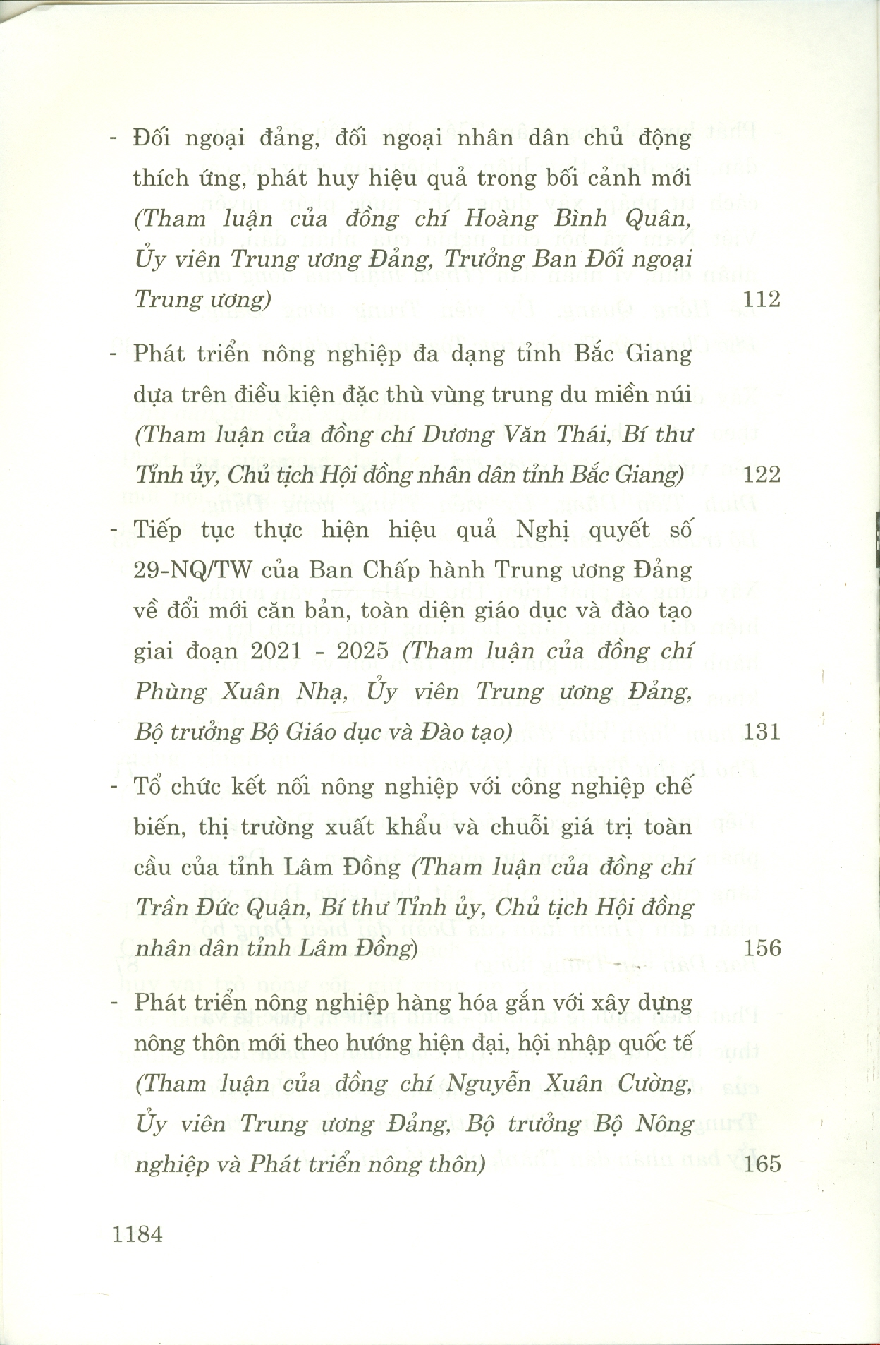 Tham Luận Đại Hội Đại Biểu Toàn Quốc Lần Thứ XIII