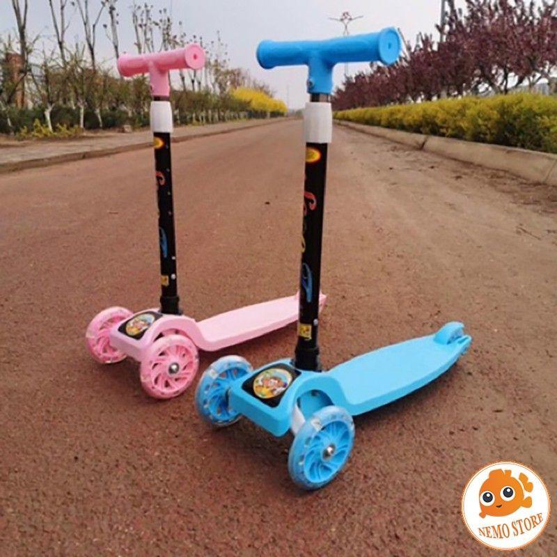 Xe trượt Scooter có bánh phát sáng