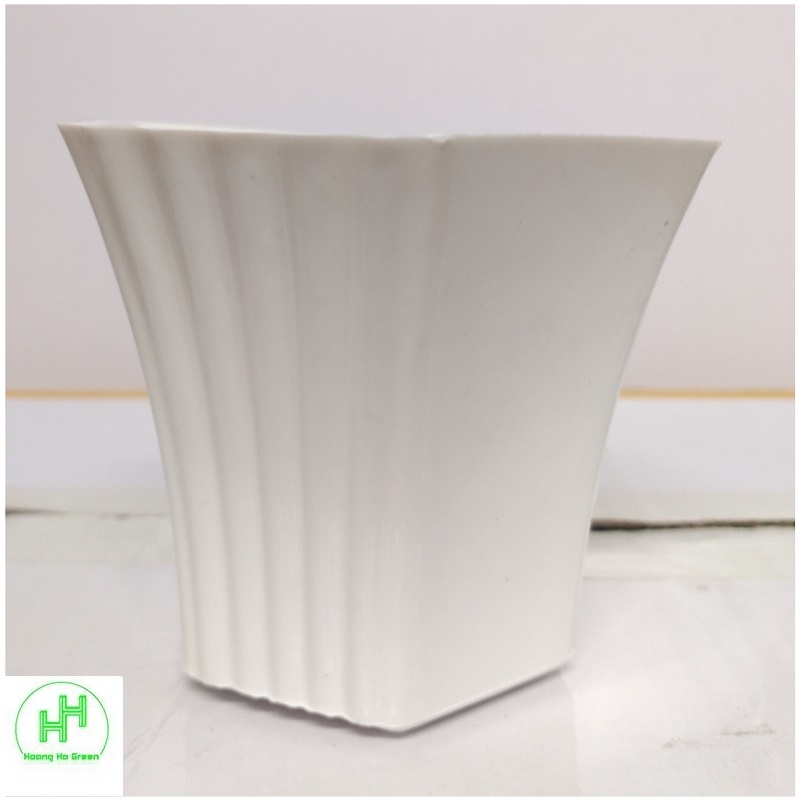 5 Chậu nhựa Lục giác Sen đá 100x80x60, trồng cây mini, xương rồng, cây để bàn, sen đá