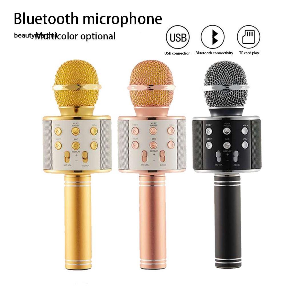 Micro hát karaoke kết nối bluetooth với điện thoại