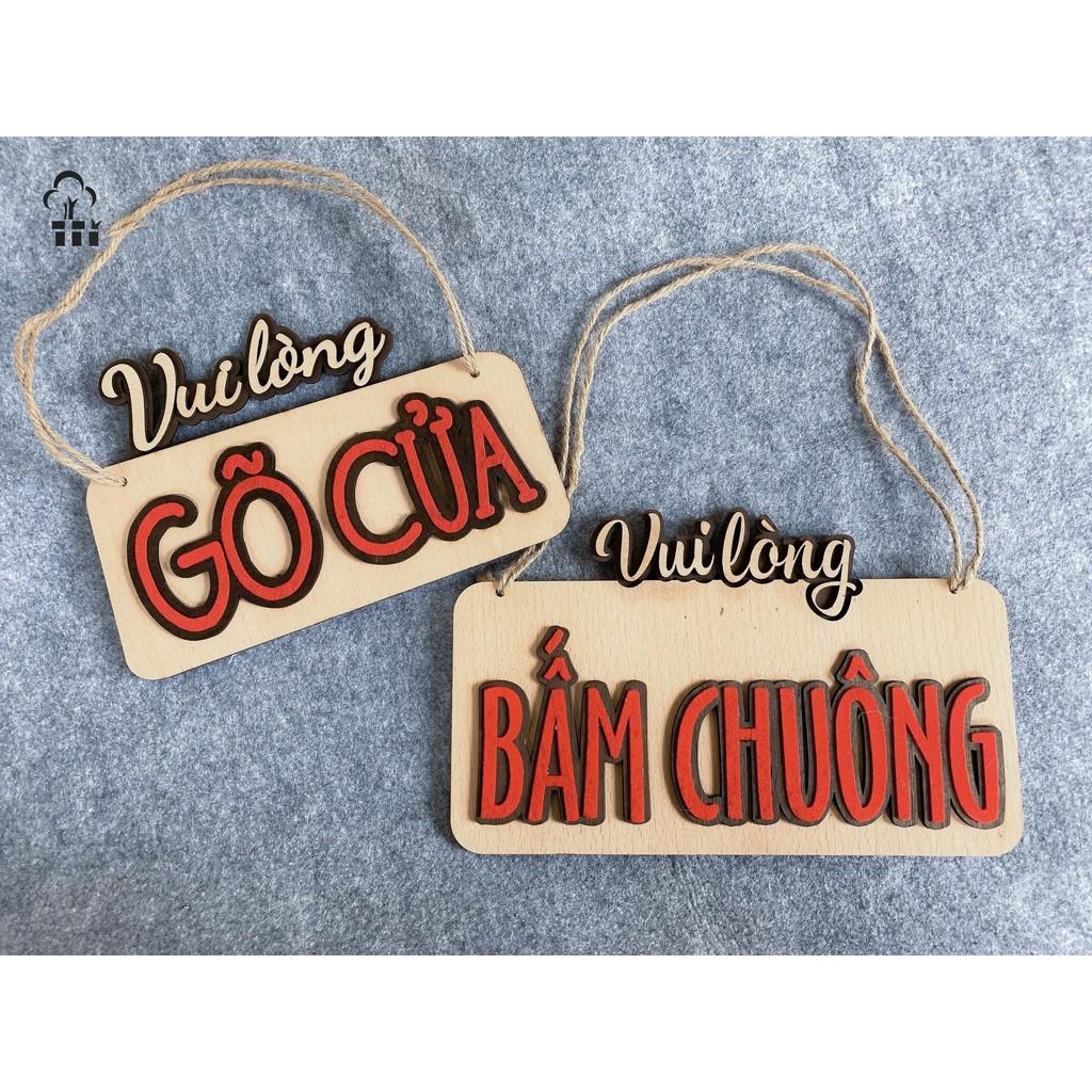 BẢNG GỖ TRANG TRÍ - NHỎ